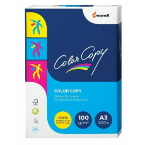 Color Copy Digital Colour A3 100gsm White Paper Pack 500