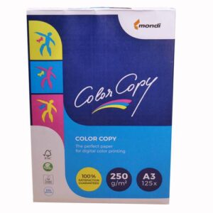 Color Copy Digital Colour A3 250gsm White Paper Pack 125