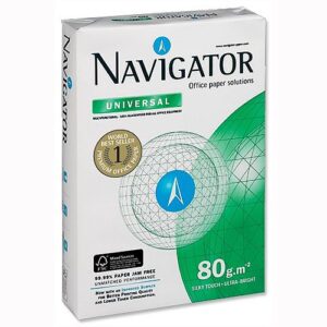 Navigator Universal A4 80gsm Pack 500 Box of 5 Packs