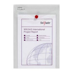 Snopake Polyfile P Wallet File Polypropylene Portrait A5 Clear