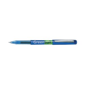 Pilot Begreen Greenball Liquid Ink Rollerball Pen Recycled 0.7mm Tip 0.35mm Line Blue (Pack 10) - 4902505345258