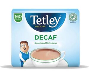 Tetley Decaffeinated Tea Bags Pack of 160