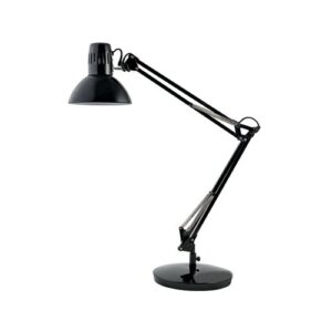 Alba Architect Articulated Desk Lamp 60W Black