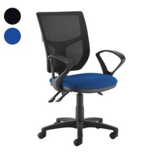 Altino Asynchro Operator Chair With Mesh Back & Fixed Arms