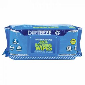 Dirteeze Antibacterial Surface & Food Safe Wipes Pack of 200