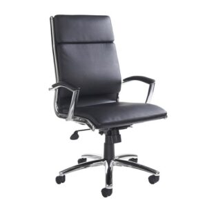 Florence High Back Executive Chair In Faux Leather