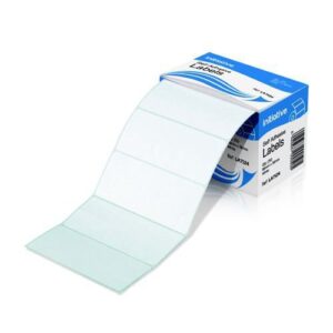 Initiative Self Adhesive Labels 89x36mm White Roll of 250 Labels