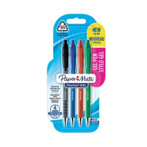 PaperMate FlexGrip Gel Pens Assorted Pack of 4