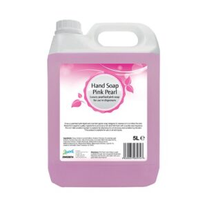 Pink Pearlised Hand Wash Soap 5 Litre Bulk Bottle