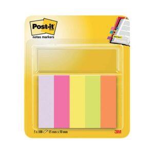 Post-it Page Markers Assorted Pack of 500