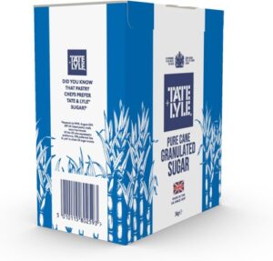 Tate and Lyle Granulated Sugar In Box 3kg