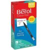Berol Colourfine Pen Assorted Water Based Ink Pack of 12