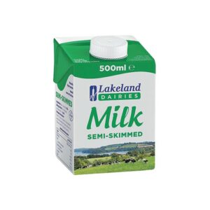 Semi-Skimmed Long Life Milk 500ml Pack of 12
