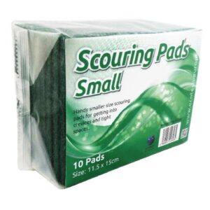 Economy Small Scourer Green Pack of 10
