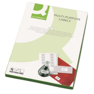 Q-Connect Multipurpose Labels 105x148mm 4 Per Sheet 400 Labels