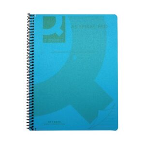 Q-Connect Spiral Bound Polypropylene A5 Notebook 160 Pages Pack 5