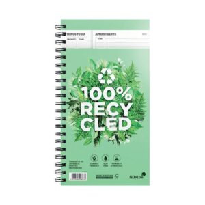 Silvine Climate Friendly Luxpad 100% Recycled Things To Do Book Wirebound