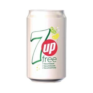 7UP Zero Cans 330ml Pack 24