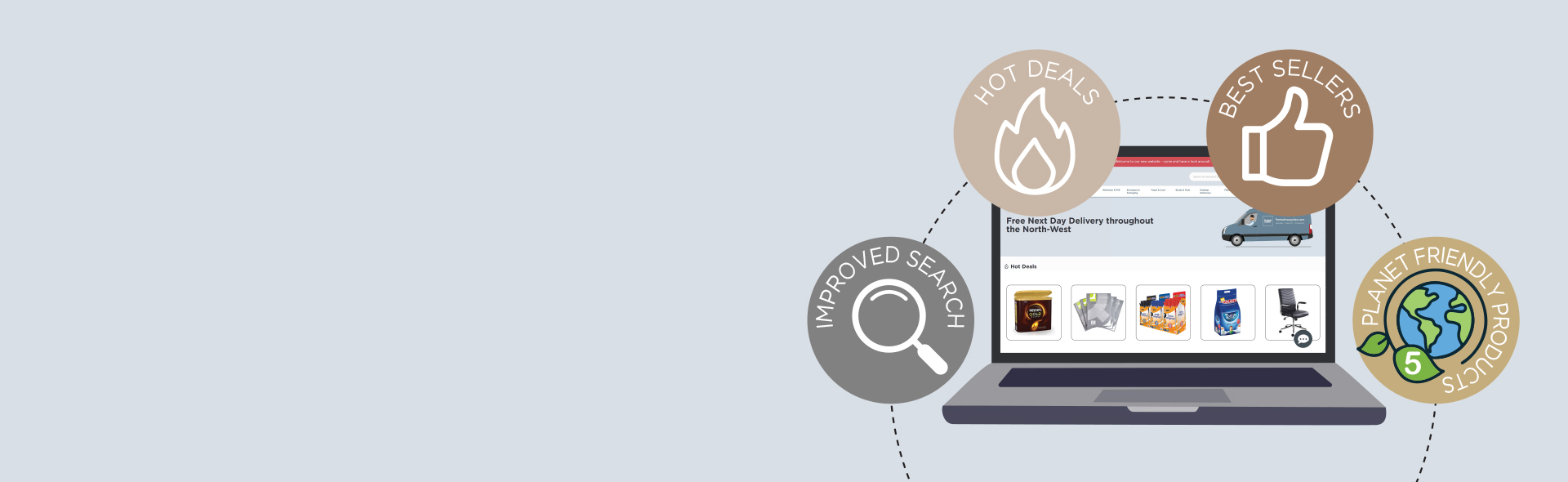 Welcome to our new website