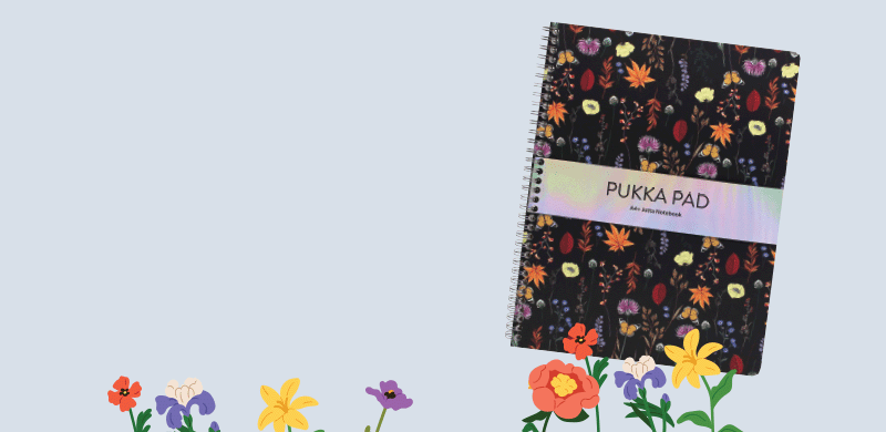 Free Pukka pad with any diariy, planner or wall planner when you spend £75